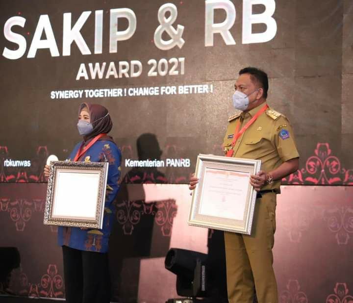 Gubernur OD Raih SAKIP-RB Award 2021